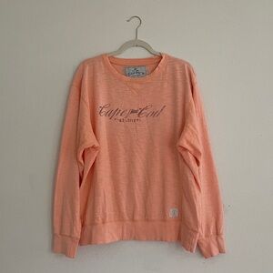 Cuffy’s Cape Cod Sweatshirt Top Washed Look Beach T-shirt